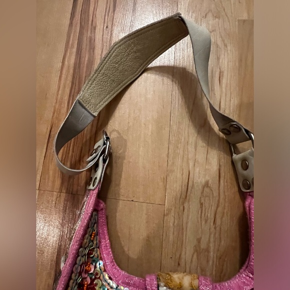 Vintage Girlhood Core Eclectic Boho fully Sequin Beaded Hobo Bag HP 🎉 🎉🥳 - Picture 7 of 17
